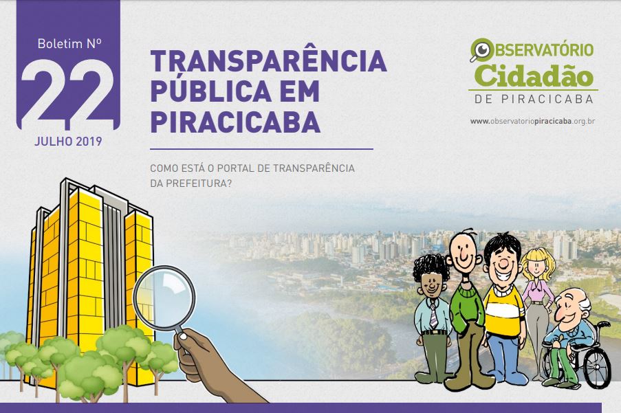 Indicadores de transparência da Prefeitura de Piracicaba seguem sem avançar